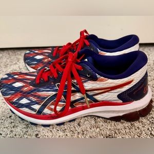 ASICS Duomax Red/white/blue American gym shoes